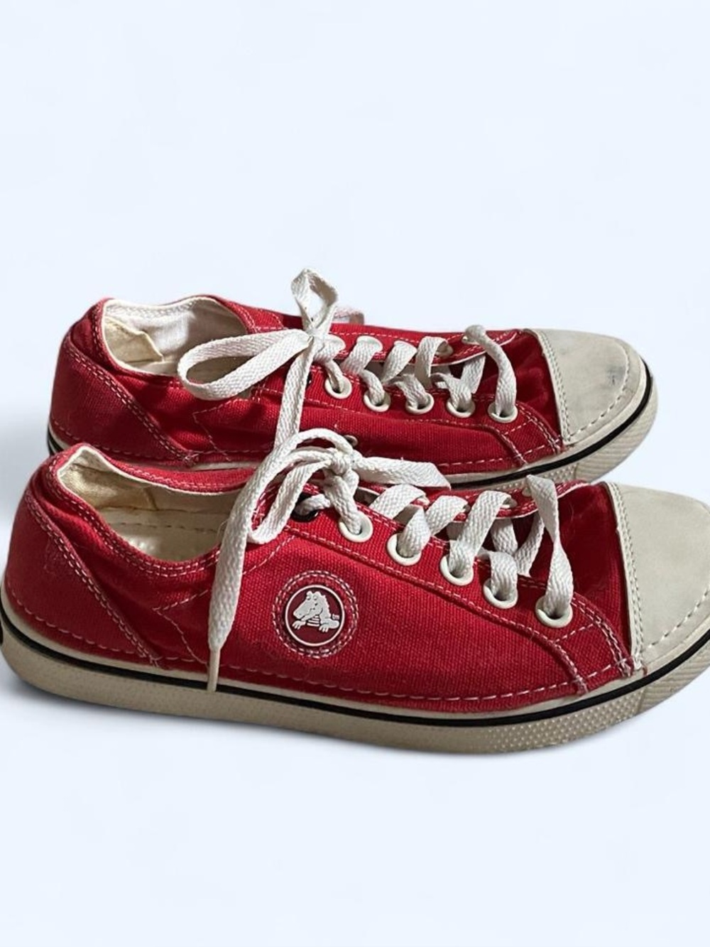 Crocs Hover lace up canvas sneakers